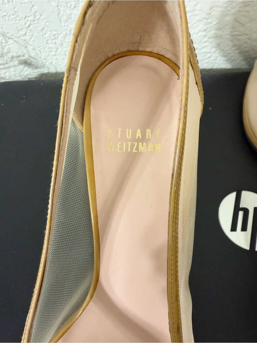 Stuart Weitzman meshin adobe aniline shoes size 8